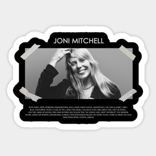 Joni Mitchell Sticker